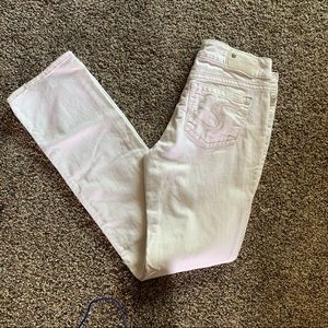 Silver Jeans Suki White Slim Bootcut Jean 29x33